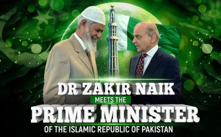 डॉ. जाकिर नाइक का पाकिस्तान दौरा: कराची में हाई सिक्योरिटी के बीच ऐतिहासिक लेक्चर