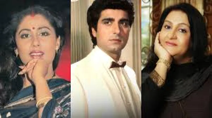 Raj Babbar and Nadira Babbar