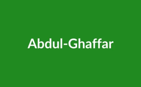 Abdul-Ghaffar Name Meaning in English