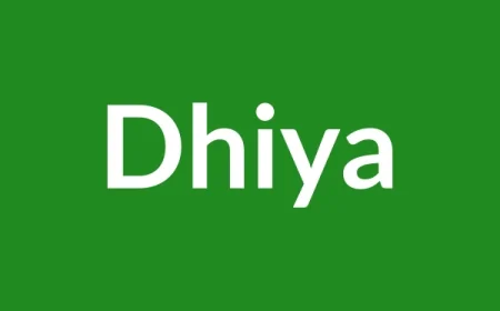 Dhiya Name Meaning in English