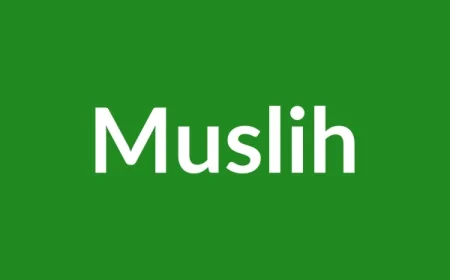 Muslih Name Meaning in English