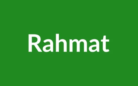 Rahmat Name Meaning in English