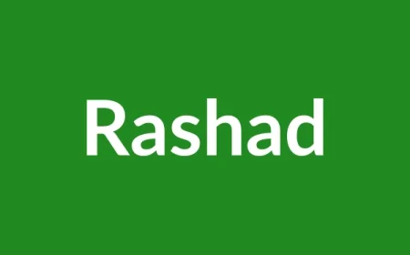 Rashad Name Meaning in English