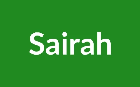 Sairah Name Meaning in English