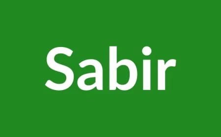 Sabir Name Meaning in English