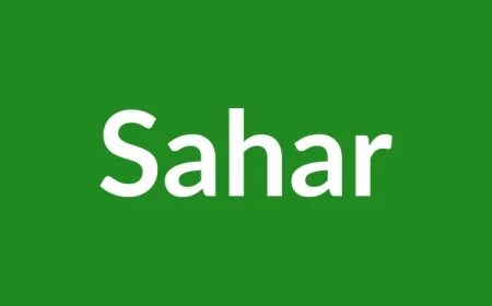 Sahar Name Meaning in English
