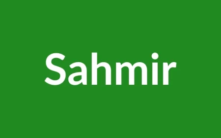 Sahmir Name Meaning in English