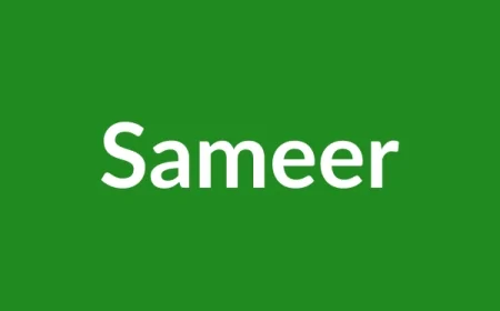 Sameer Name Meaning in English