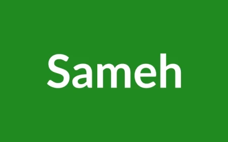 Sameh Name Meaning in English