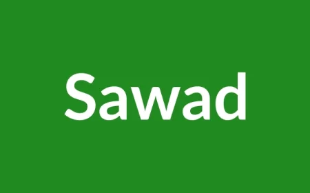 Sawad Name Meaning in English