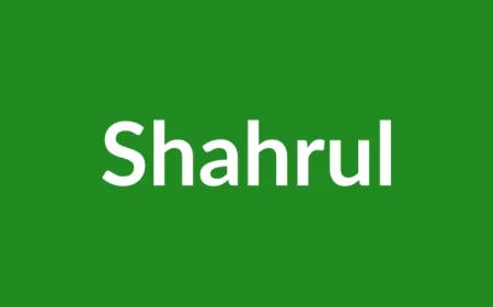 Shahrul Name Meaning in English