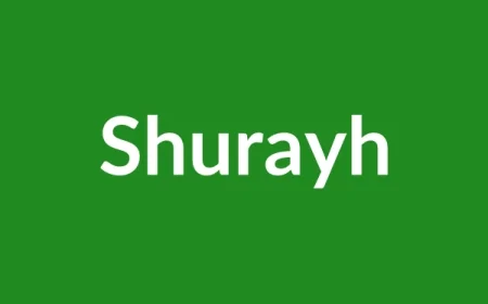 Shurayh Name Meaning in English