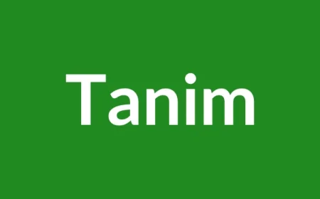 Tanim Name Meaning in English