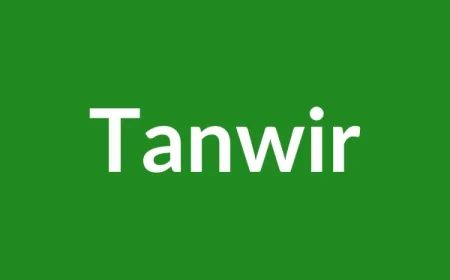 Tanwir Name Meaning in English