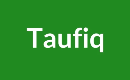 Taufiq Name Meaning in English