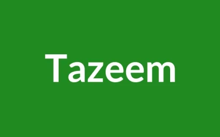 Tazeem Name Meaning in English