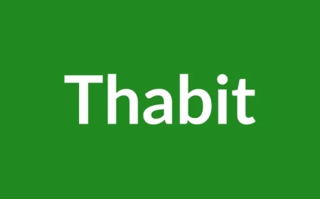 Thabit Name Meaning in English