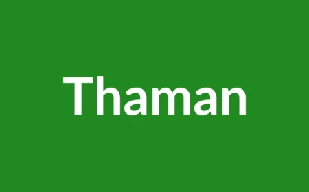 Thaman Name Meaning in English