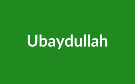 Ubaydullah Name Meaning in English