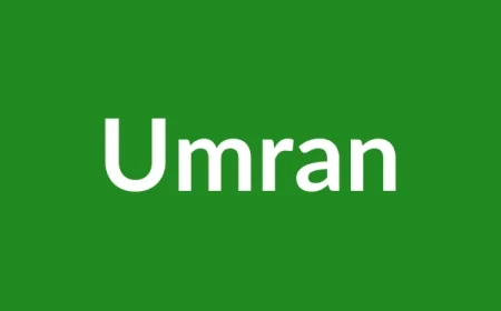 Umran Name Meaning in English