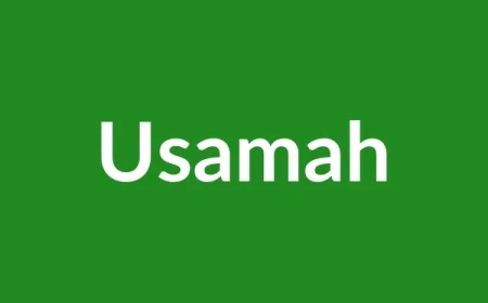 Usamah Name Meaning in English