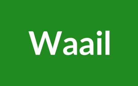 Waail Name Meaning in English