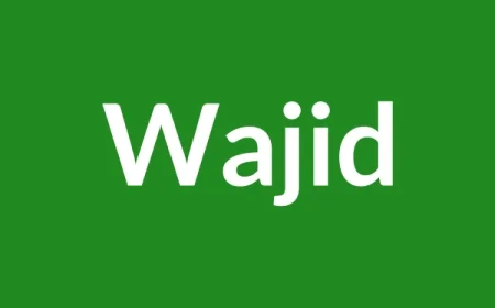 Wajid Name Meaning in English