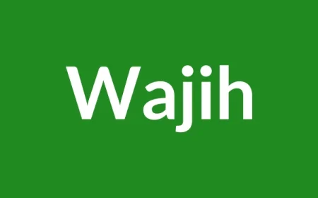 Wajih Name Meaning in English
