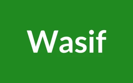 Wasif Name Meaning in English