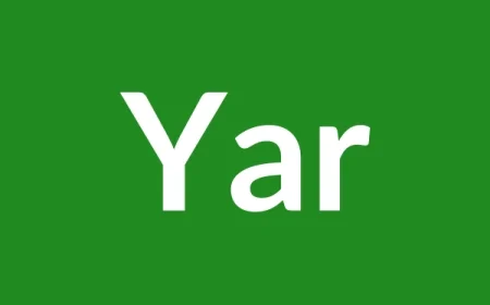 Yar Name Meaning in English
