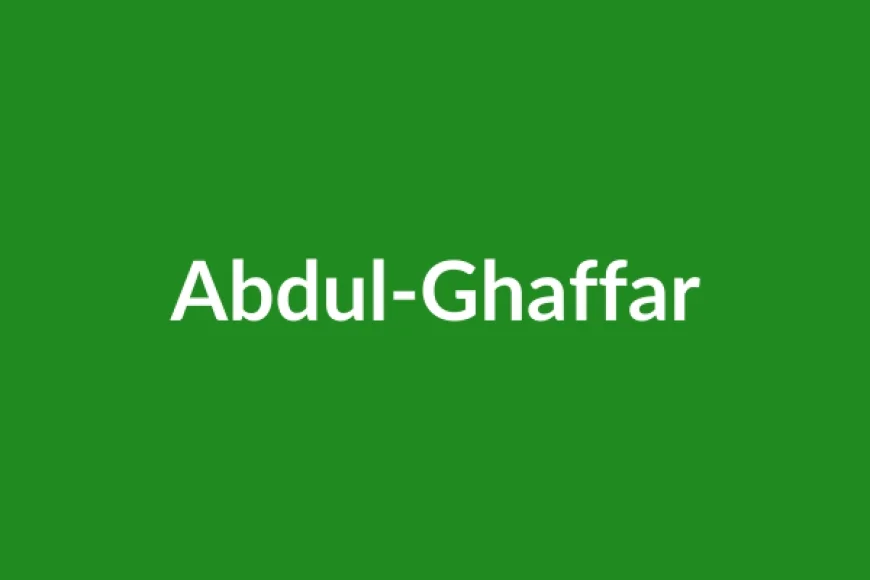 Abdul-Ghaffar Name Meaning in English