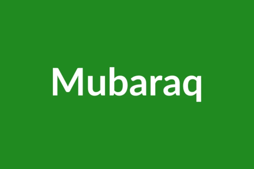 Mubaraq Name Meaning in English