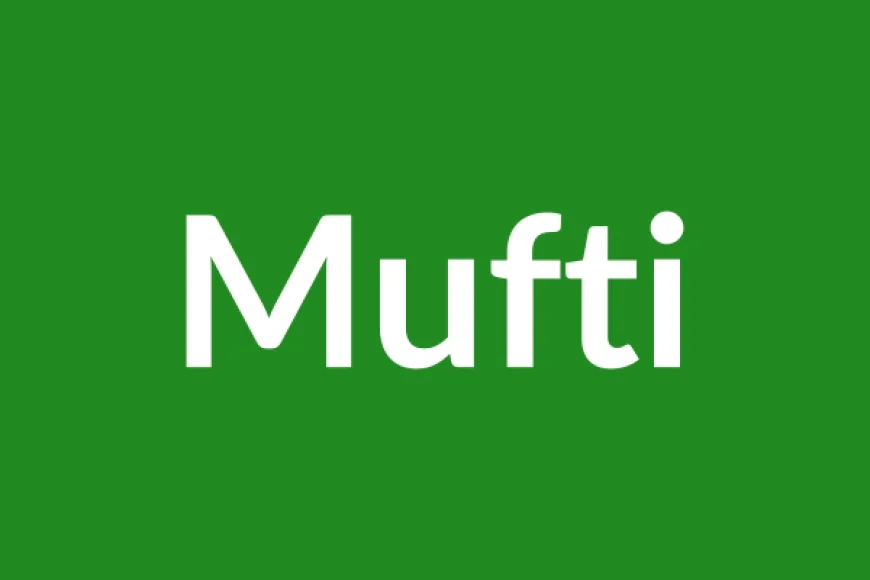 Mufti Name Meaning in English