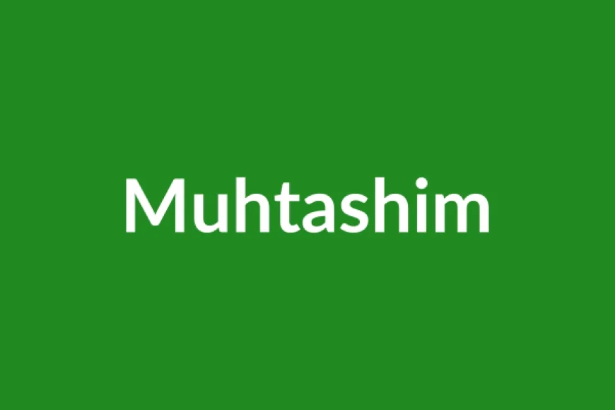 Muhtashim Name Meaning in English