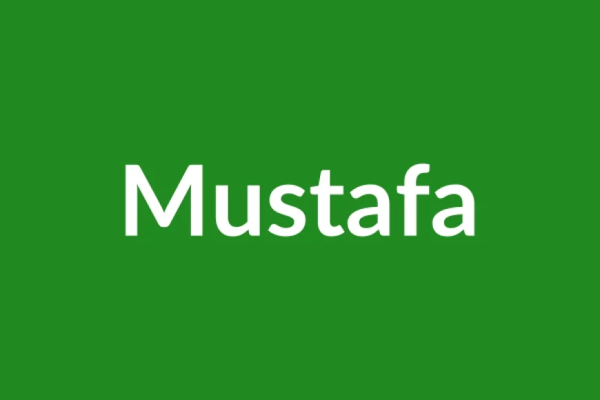Mustafa Name Meaning in English