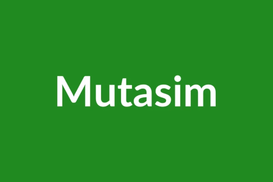Mutasim Name Meaning in English