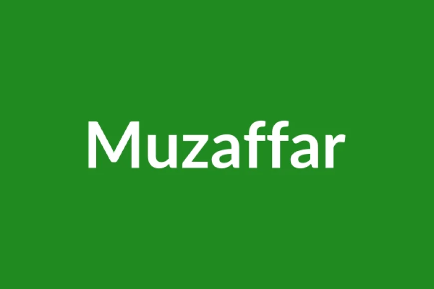 Muzaffar Name Meaning in English