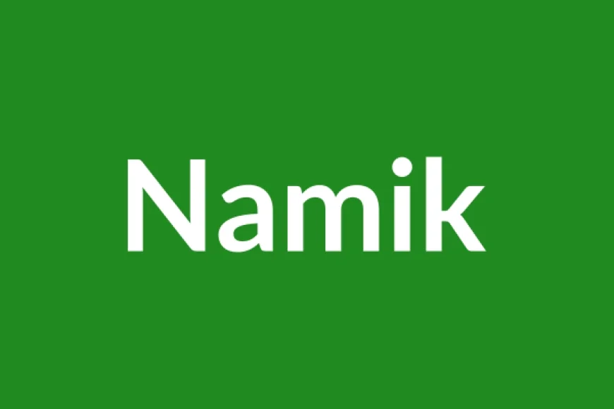 Namik Name Meaning in English