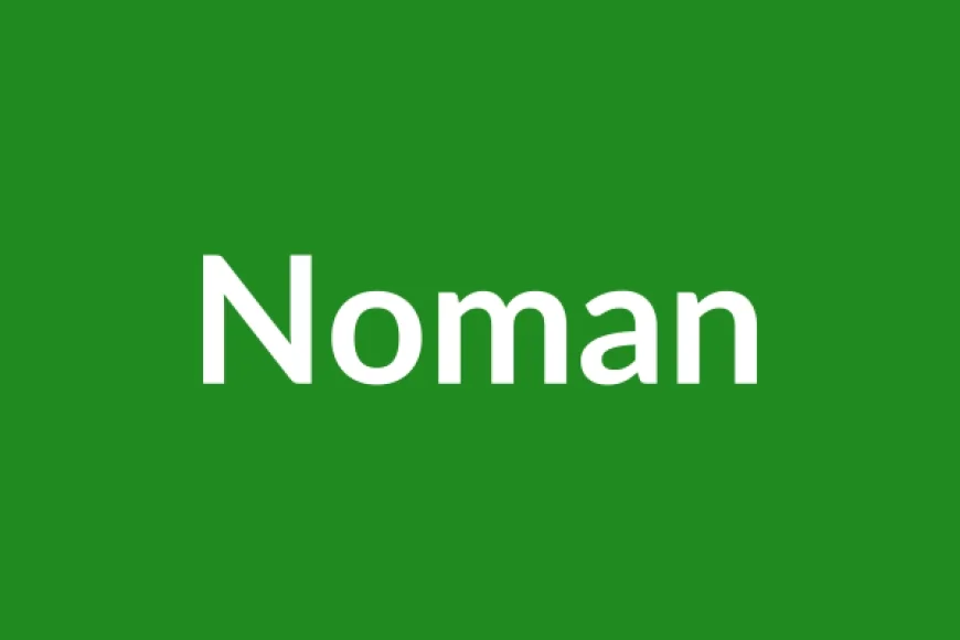 Noman Name Meaning in English