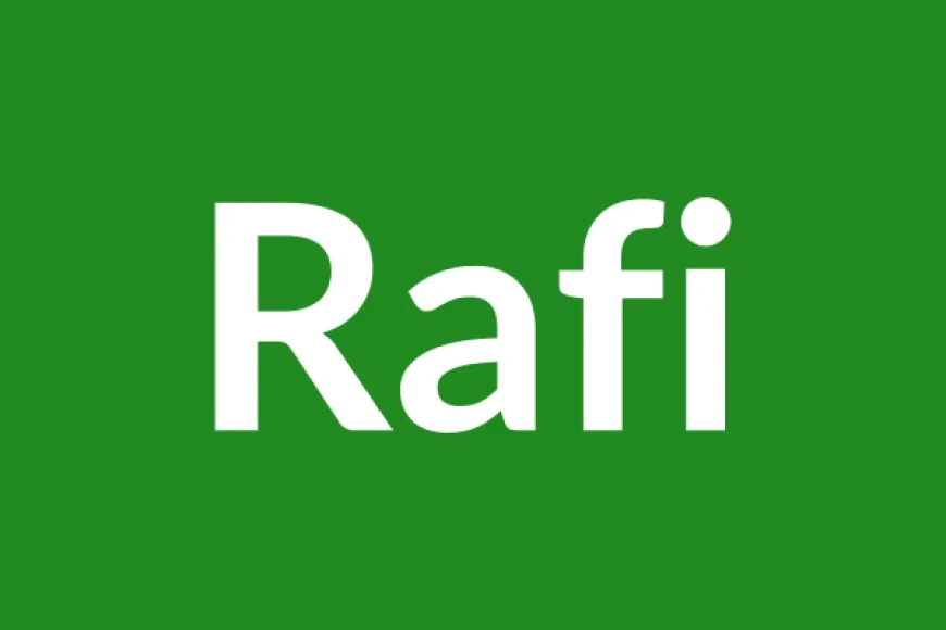 Rafi Name Meaning in English