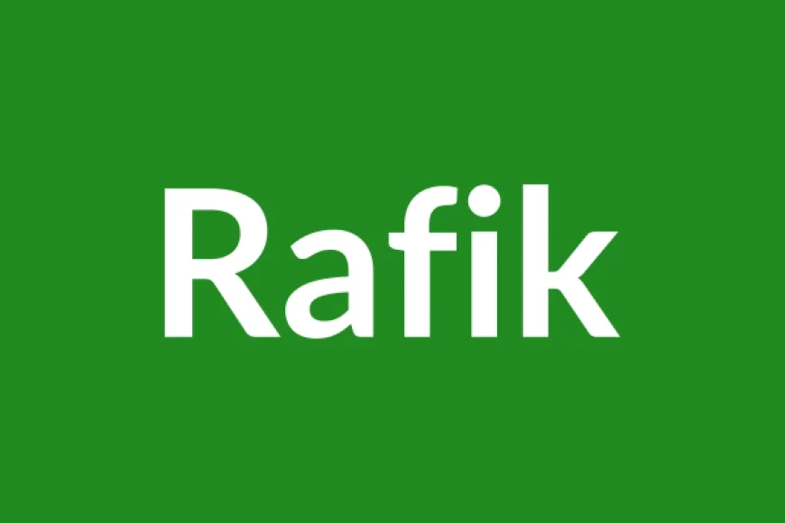 Rafik Name Meaning in English