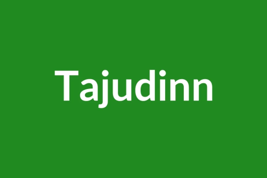 Tajudinn Name Meaning in English