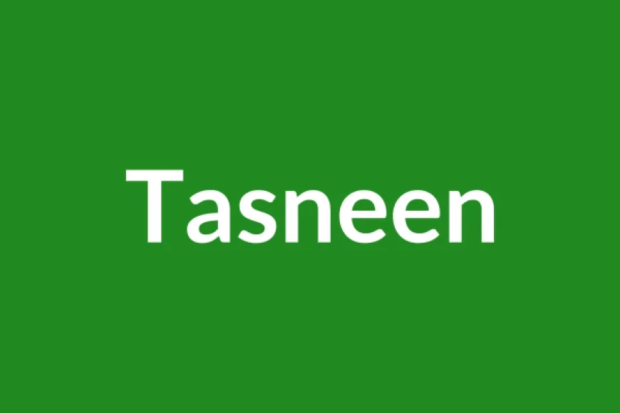 Tasneen Name Meaning in English