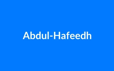 अब्दुल-हफीध नाम का मतलब | Abdul-Hafeedh Name Meaning in Hindi