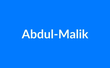 अब्दुल-मलिक नाम का मतलब | Abdul-Malik Name Meaning in Hindi