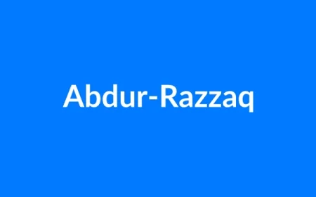 अब्दुर-रज्जाक नाम का मतलब | Abdur-Razzaq Name Meaning in Hindi