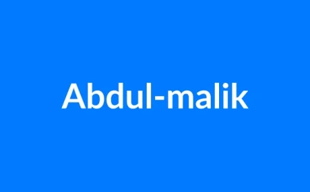 Abdul-Malik नाम का मतलब | Abdul-malik Name Meaning in Hindi