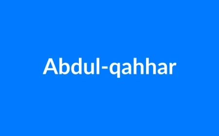 Abdul-Qahhar नाम का मतलब | Abdul-qahhar Name Meaning in Hindi