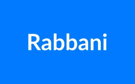 Rabbani नाम का मतलब | Rabbani Name Meaning in Hindi