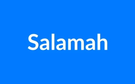 Salamah नाम का मतलब | Salamah Name Meaning in Hindi
